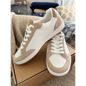 NIB J.Crew Court Sneakers Mens in Coastal Dune size 8H 8.5